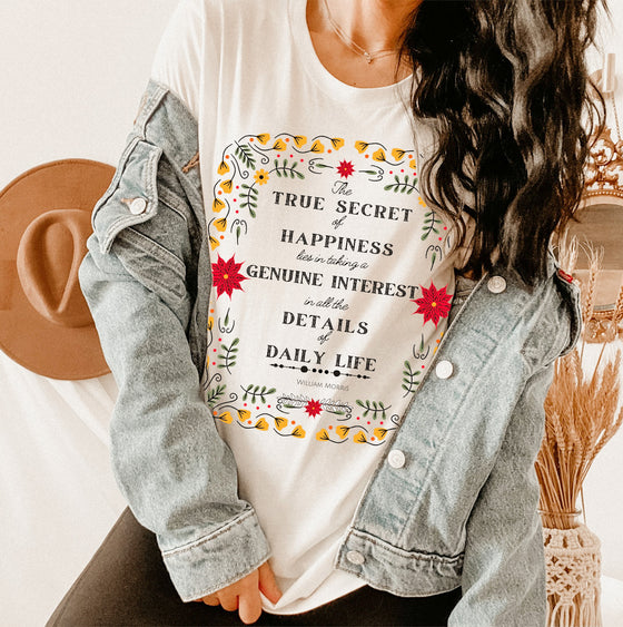 Secret to Happiness Tee- unisex