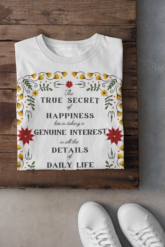 Secret to Happiness Tee- unisex